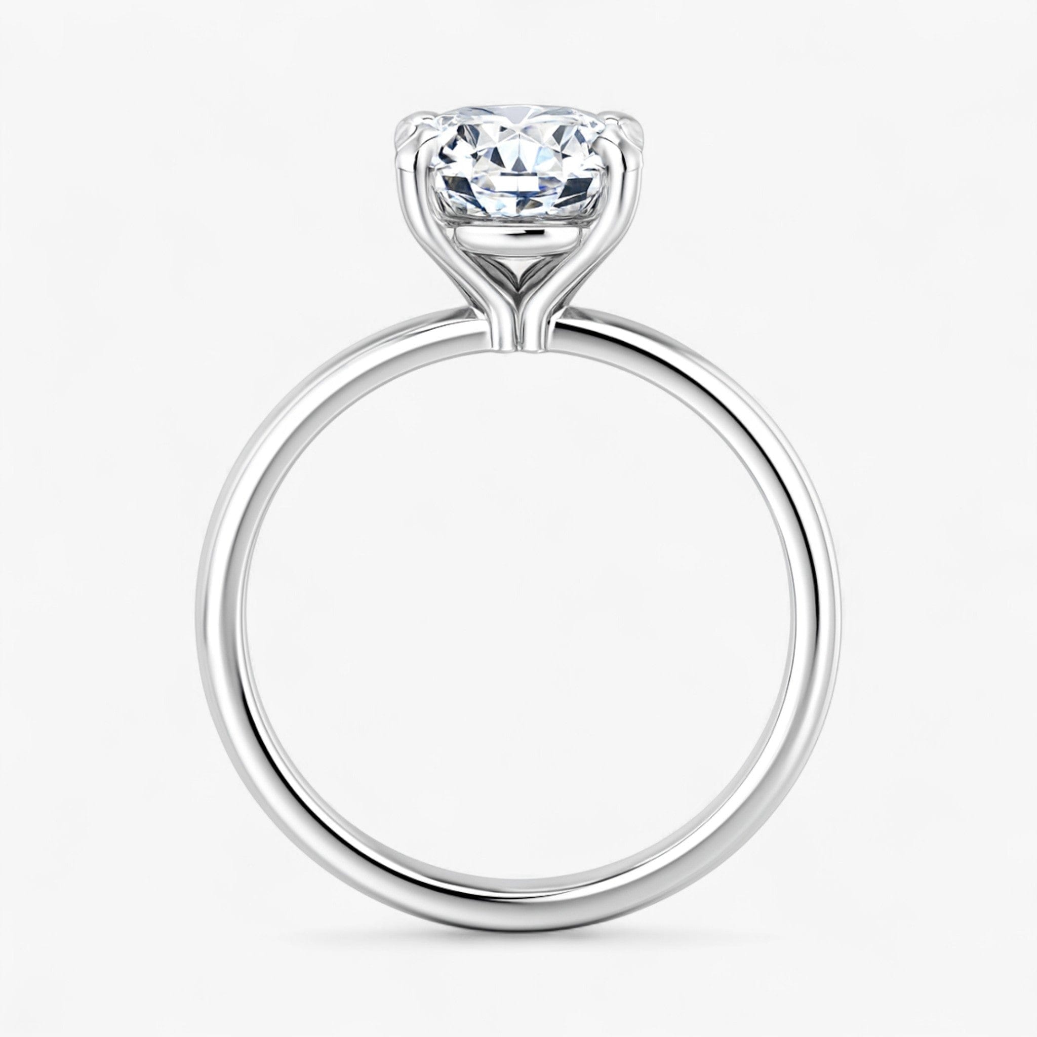 The Timeless Solitaire Engagement Ring | Round
