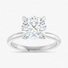 The Timeless Solitaire Engagement Ring | Round