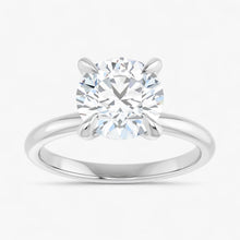 The Timeless Solitaire Engagement Ring | Round