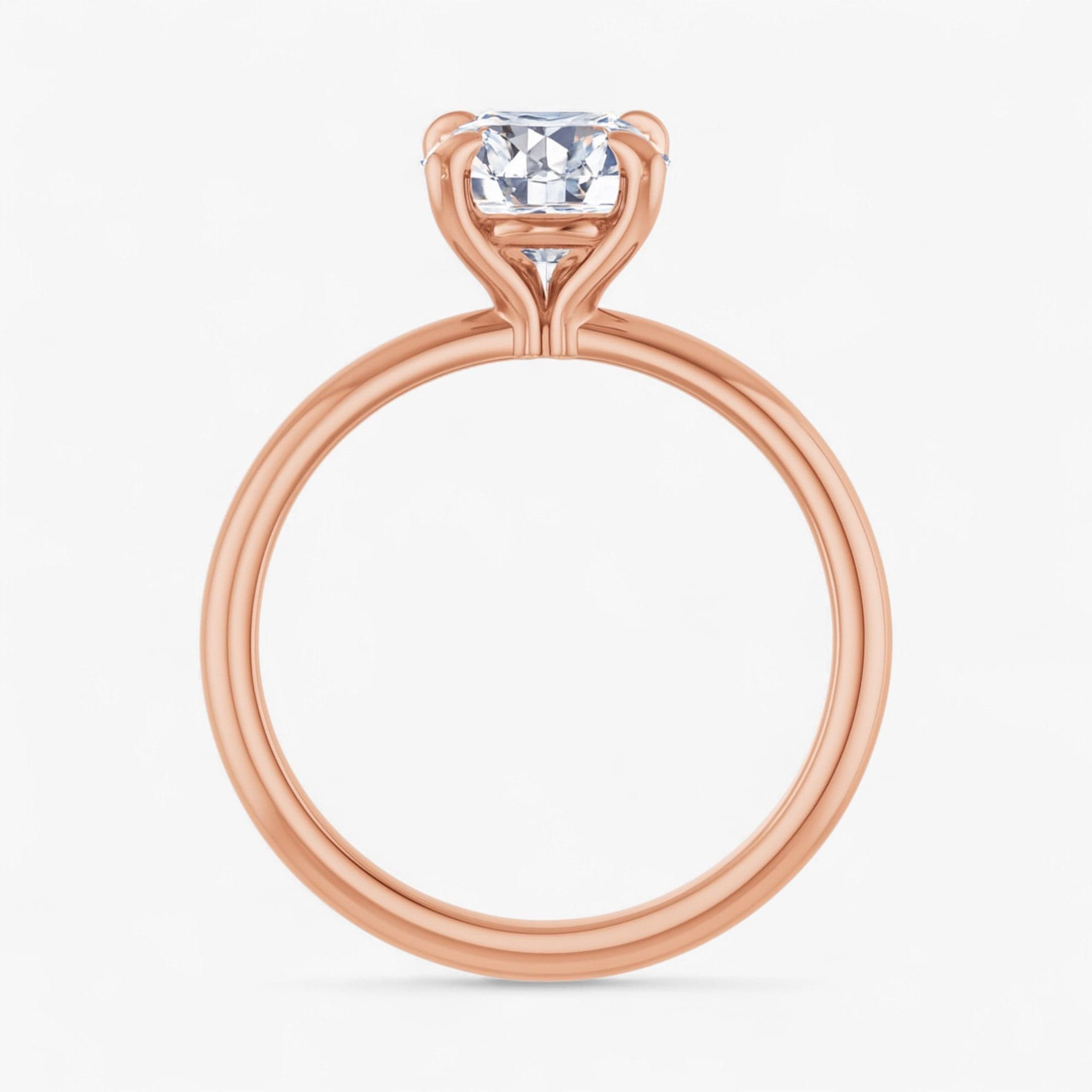 The Timeless Solitaire Engagement Ring | Round