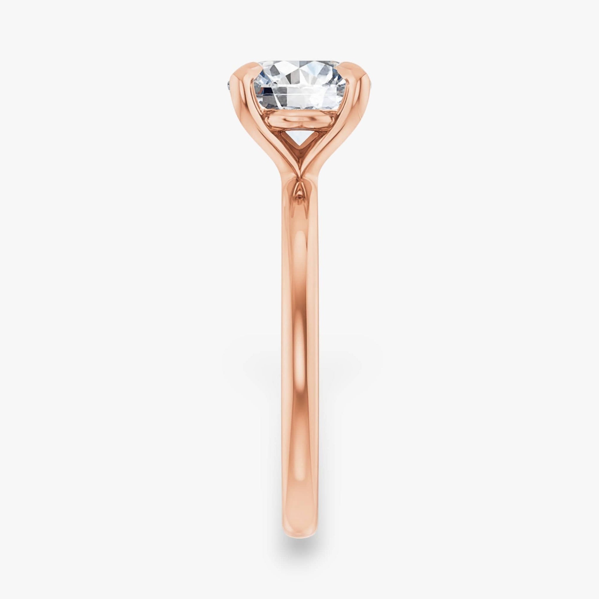 The Timeless Solitaire Engagement Ring | Round