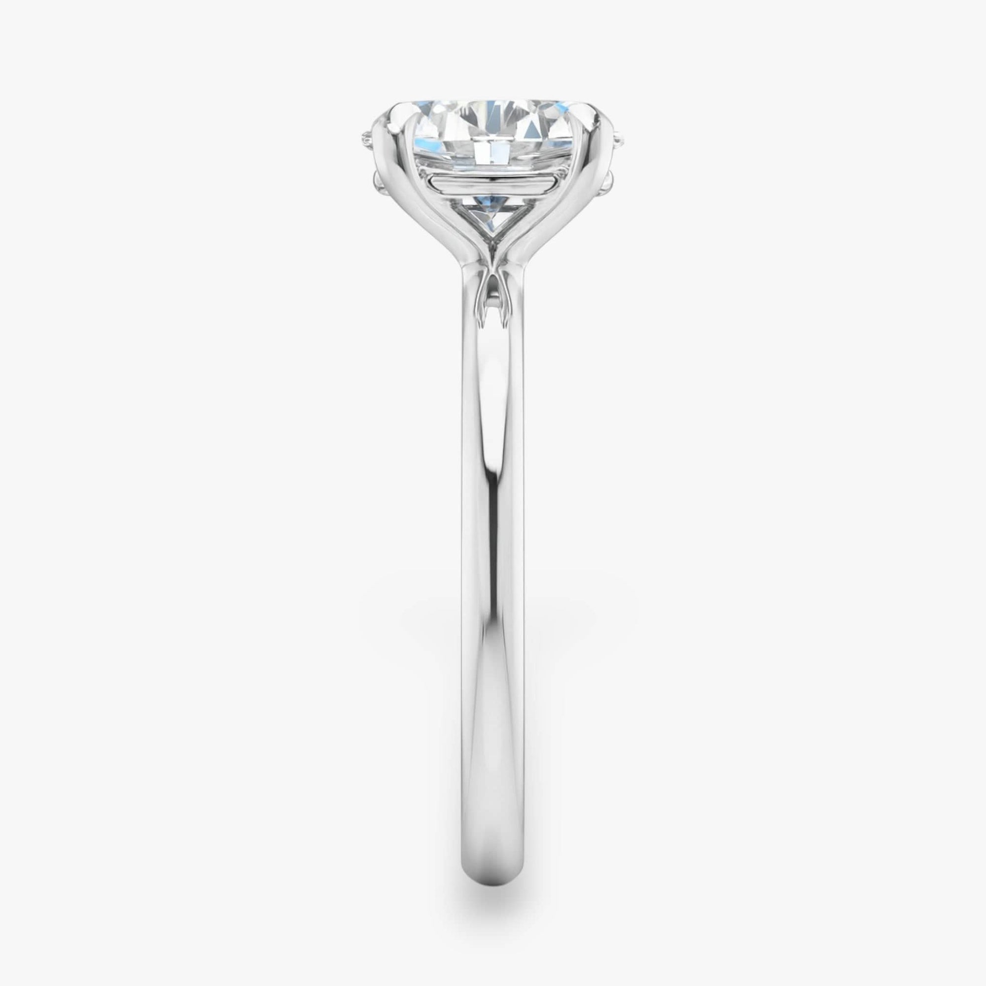 The Timeless Solitaire Engagement Ring | Oval