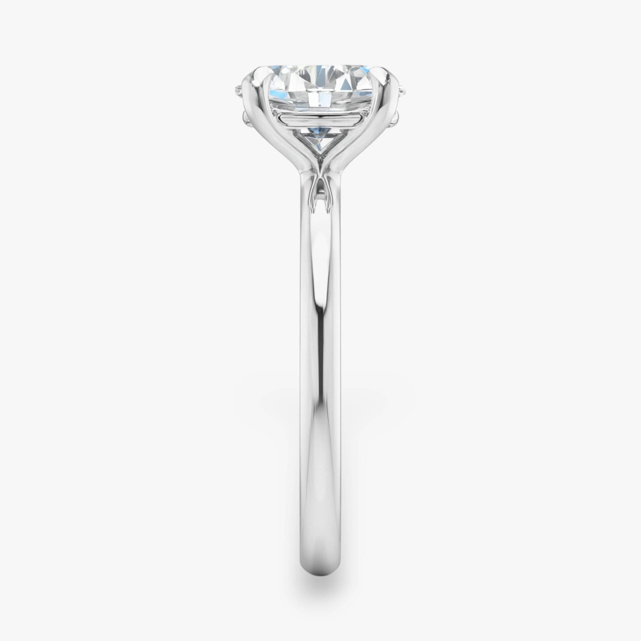 The Timeless Solitaire Engagement Ring | Oval