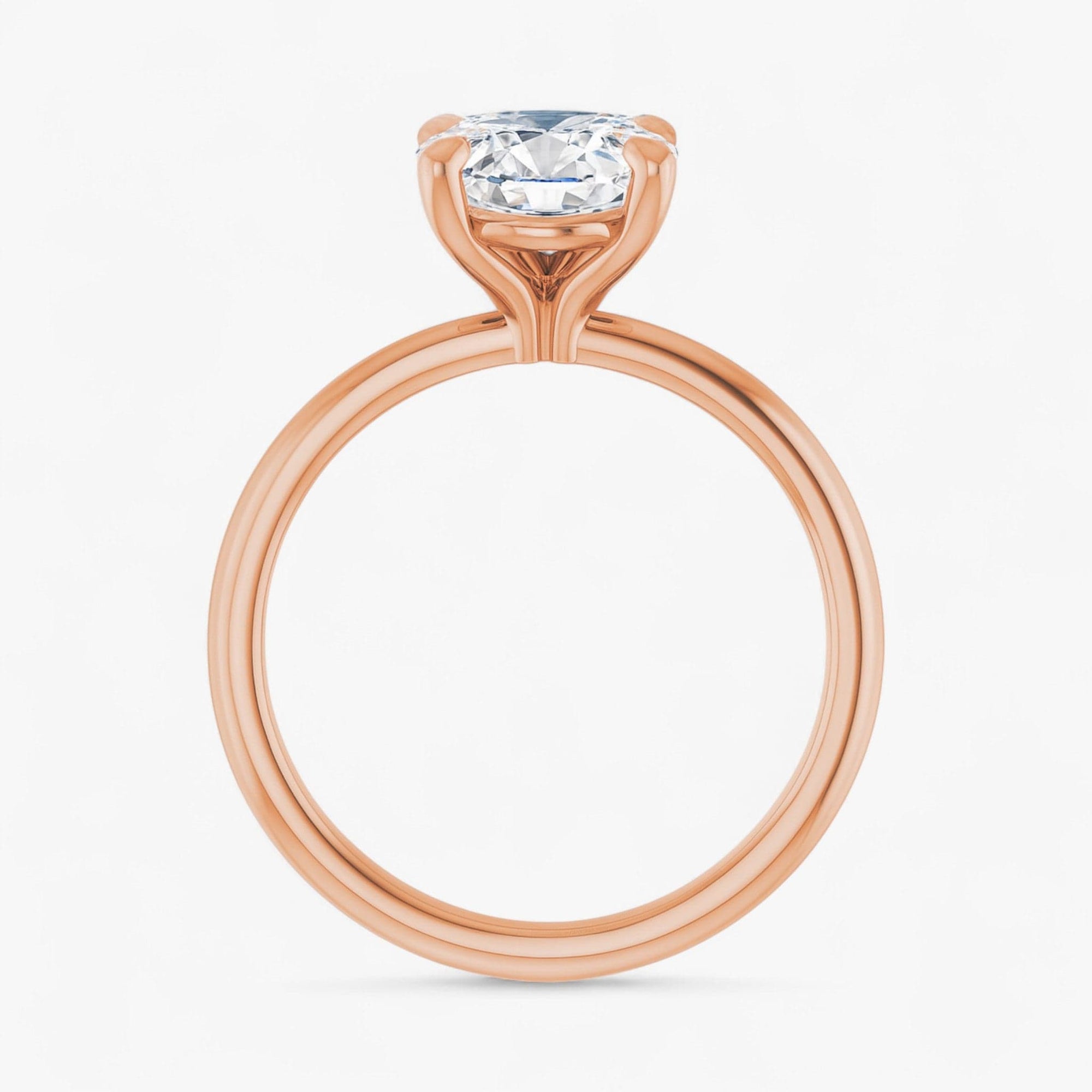 The Timeless Solitaire Engagement Ring | Oval