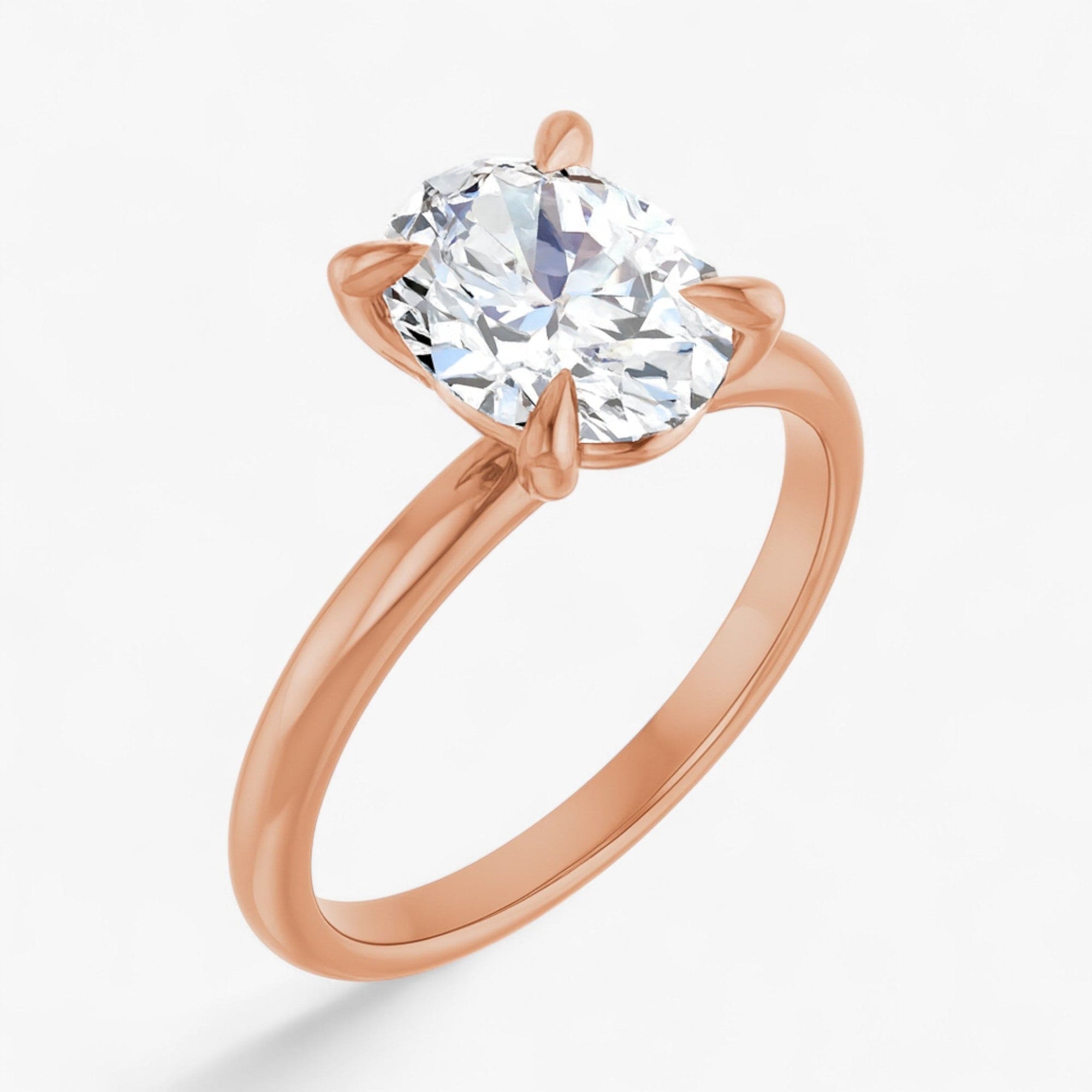 The Timeless Solitaire Engagement Ring | Oval
