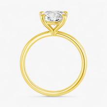 The Timeless Solitaire Engagement Ring | Cushion
