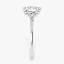 The Timeless Solitaire Engagement Ring | Cushion