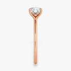 The Timeless Solitaire Engagement Ring | Cushion