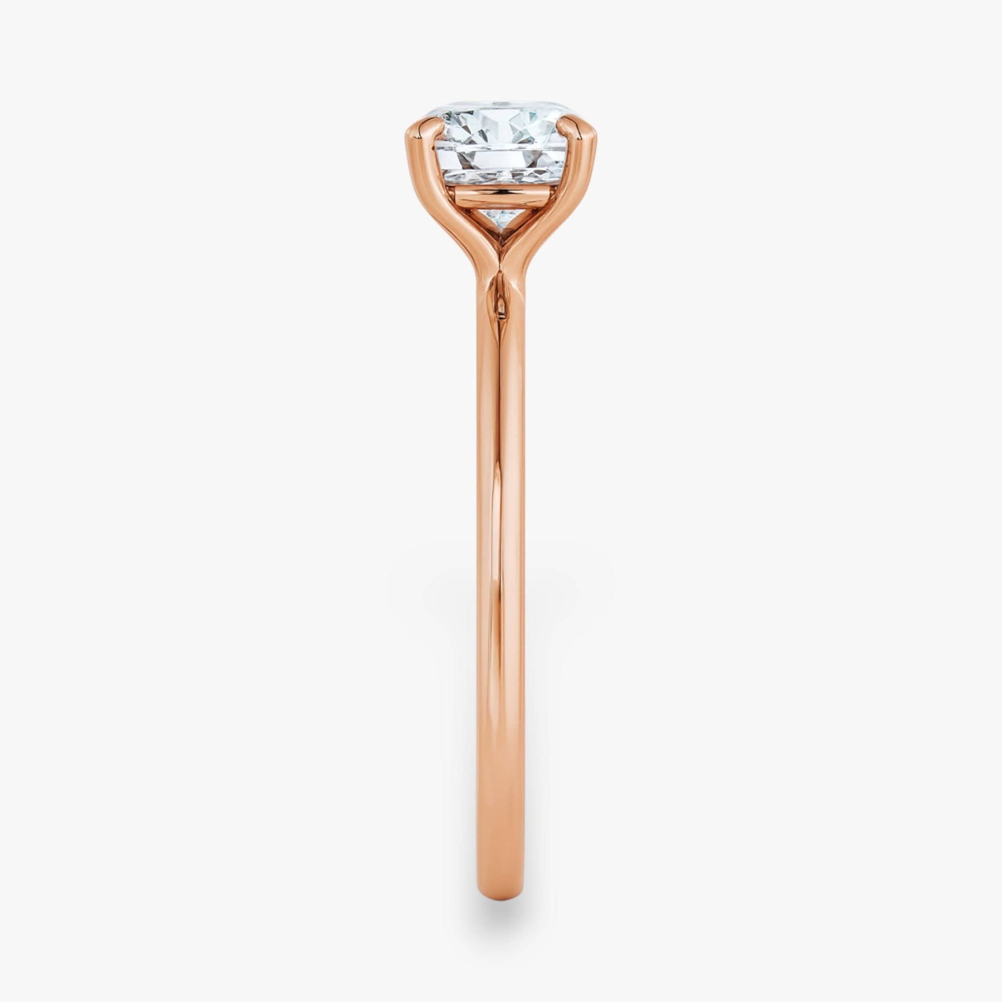 The Timeless Solitaire Engagement Ring | Cushion