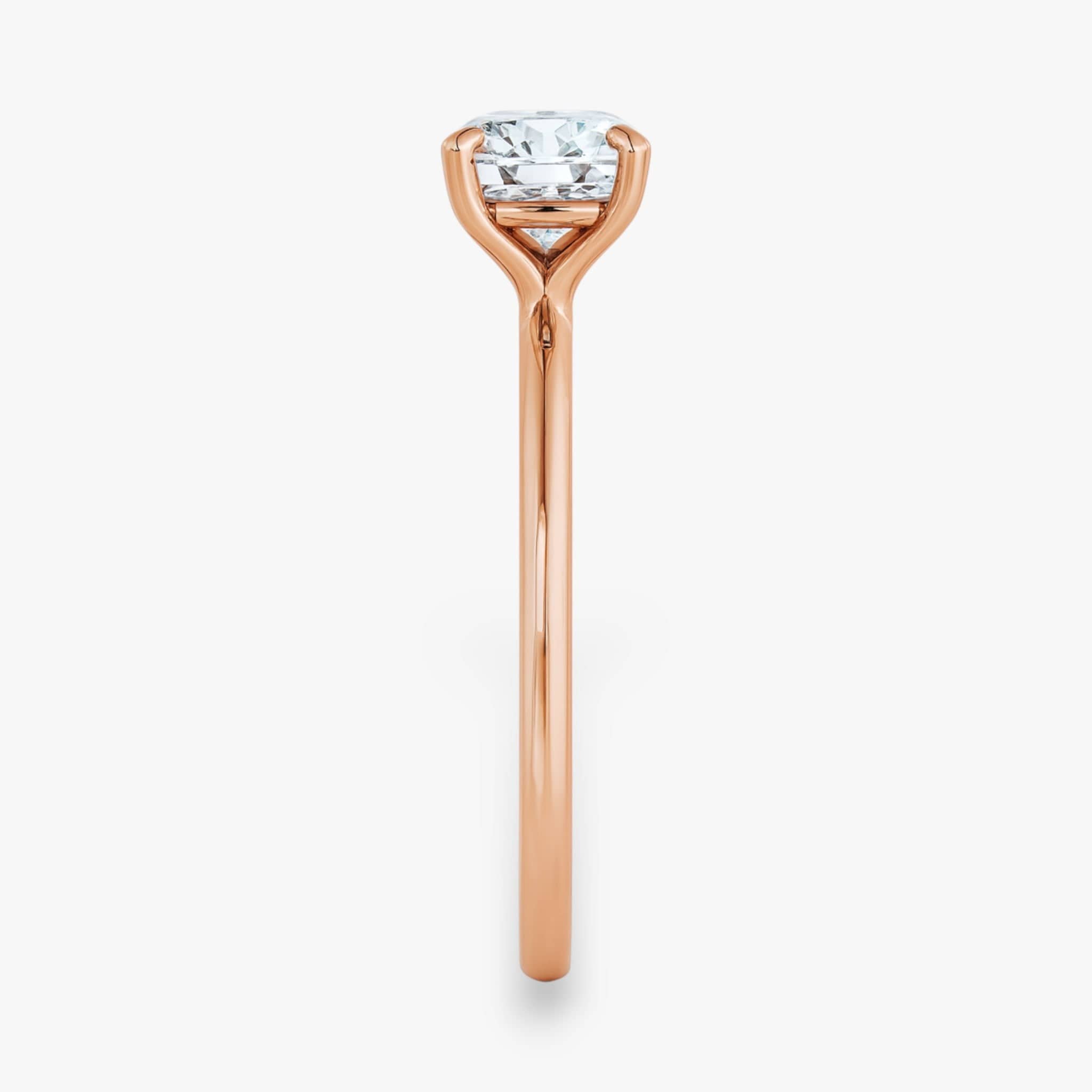 The Timeless Solitaire Engagement Ring | Cushion