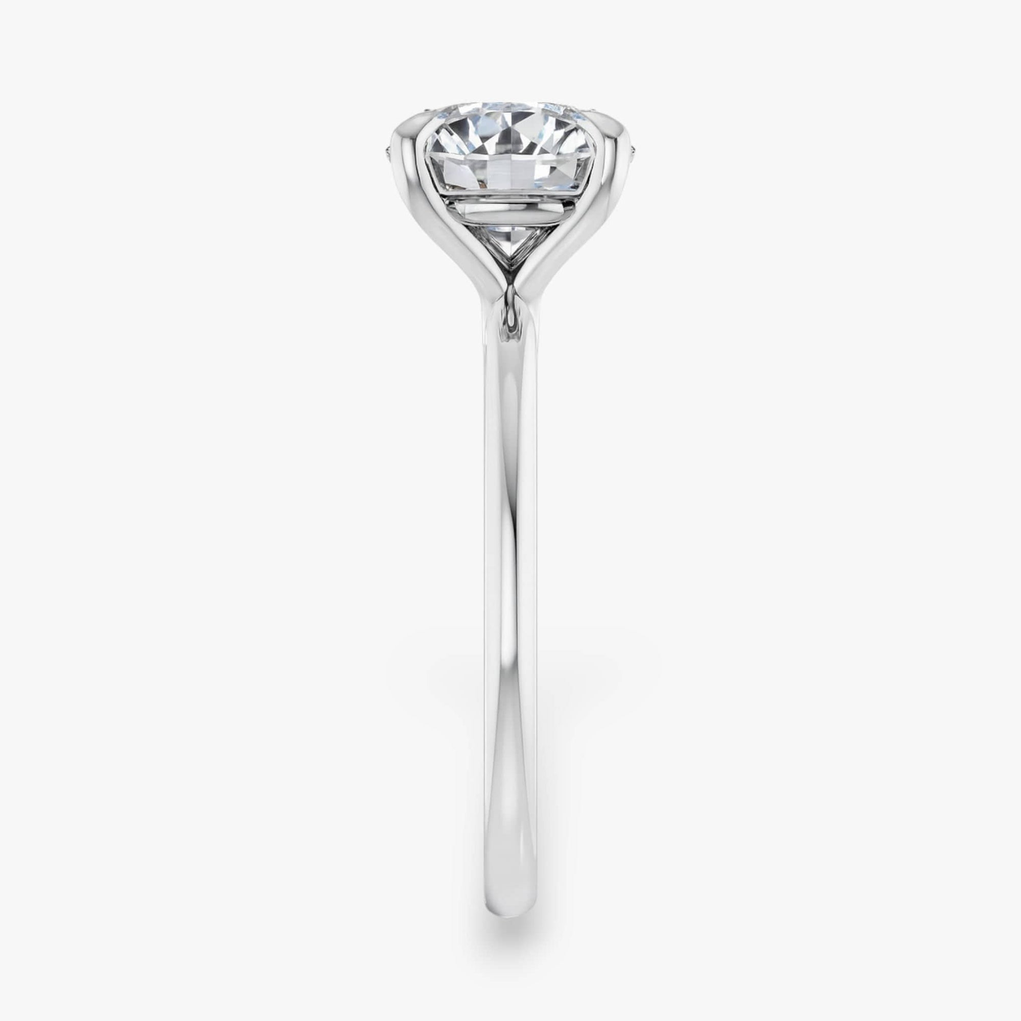 The Timeless Solitaire Engagement Ring | Round