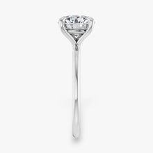 The Timeless Solitaire Engagement Ring | Round