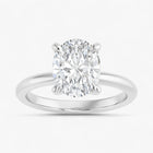 The Timeless Solitaire Engagement Ring | Oval