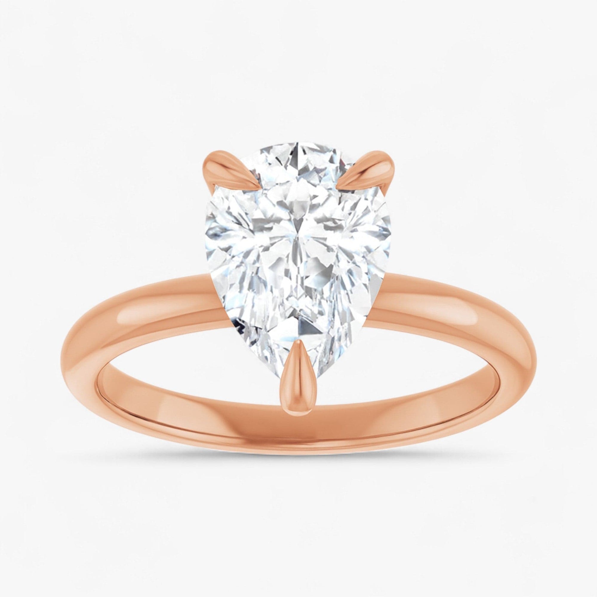 The Timeless Solitaire Engagement Ring | Pear