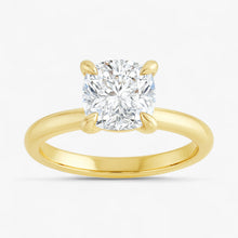 The Timeless Solitaire Engagement Ring | Cushion