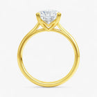 The Double Claw Solitaire Engagement Ring | Cushion
