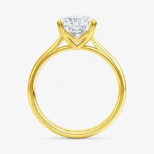The Double Claw Solitaire Engagement Ring | Cushion