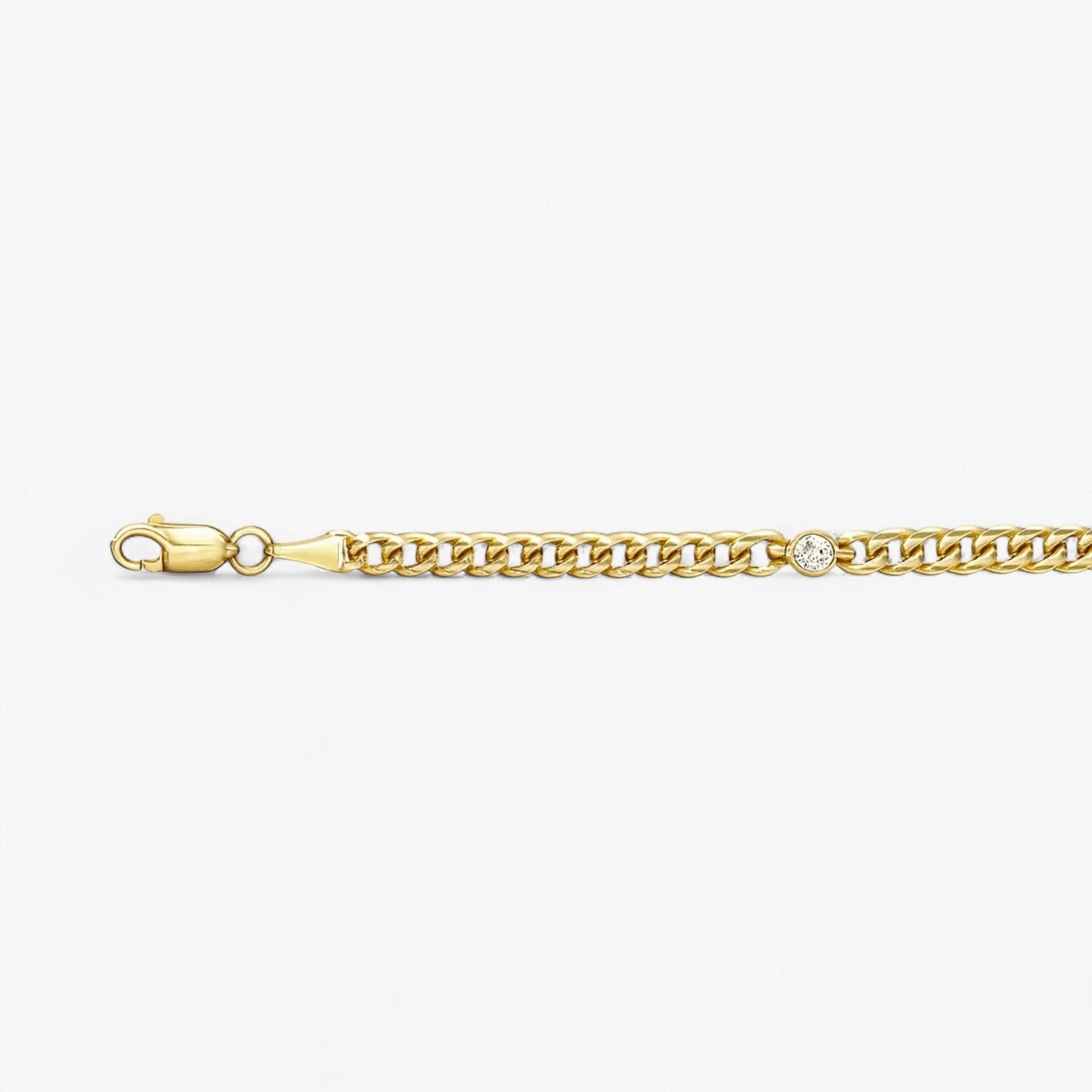 The Diamond Curb Bracelet