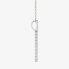 The Classic Vertical Bar Diamond Neckalce
