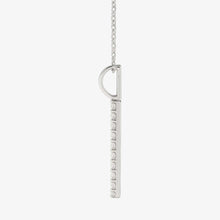 The Classic Vertical Bar Diamond Neckalce
