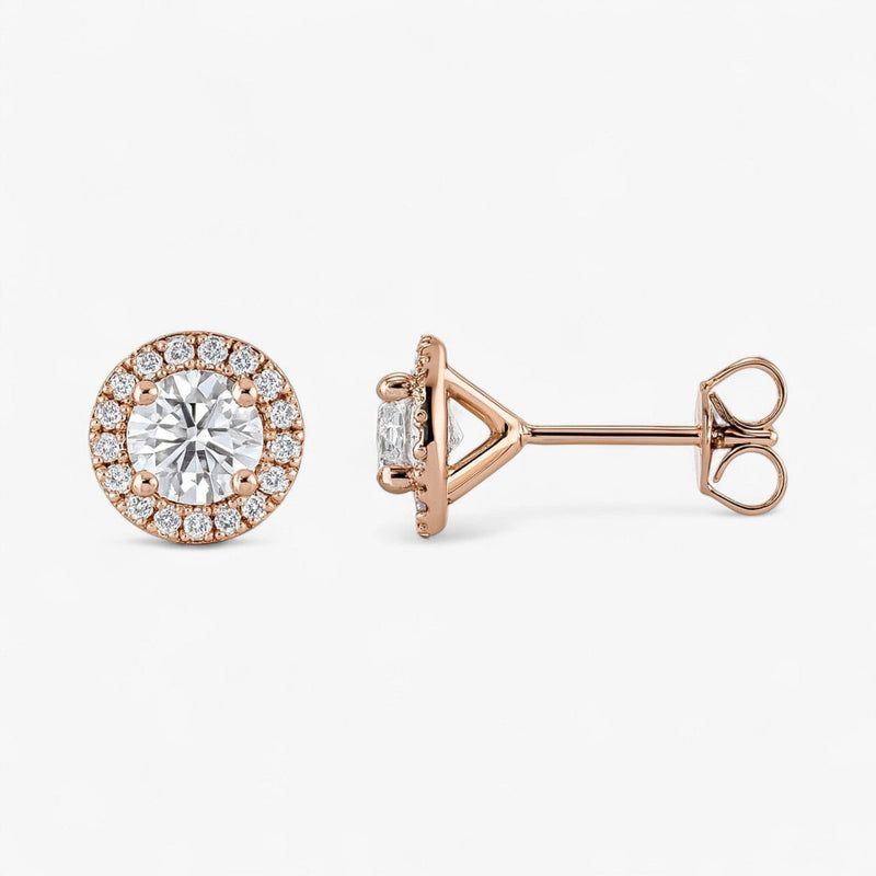 The Halo Stud Earrings