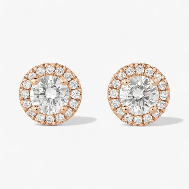 The Halo Stud Earrings