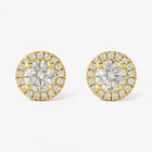 The Halo Stud Earrings