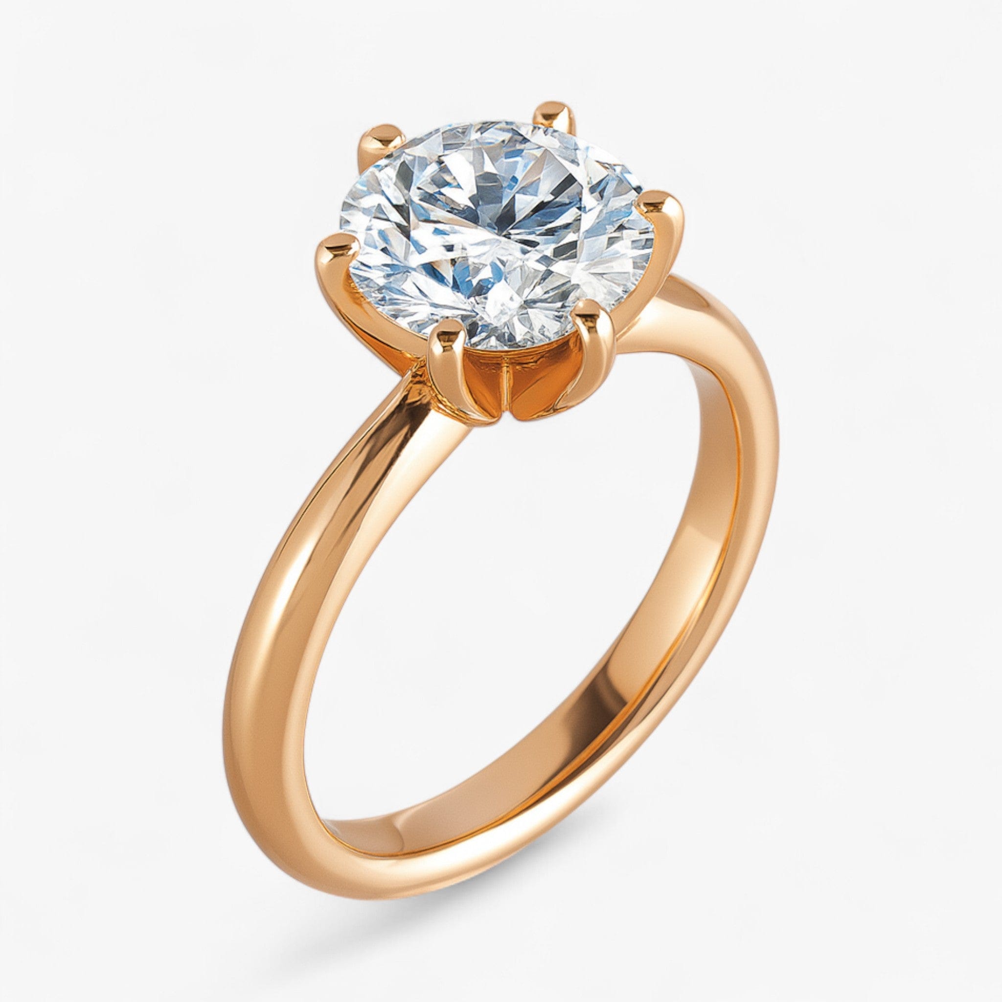 The Classic 6-Prong Engagement Ring | Round