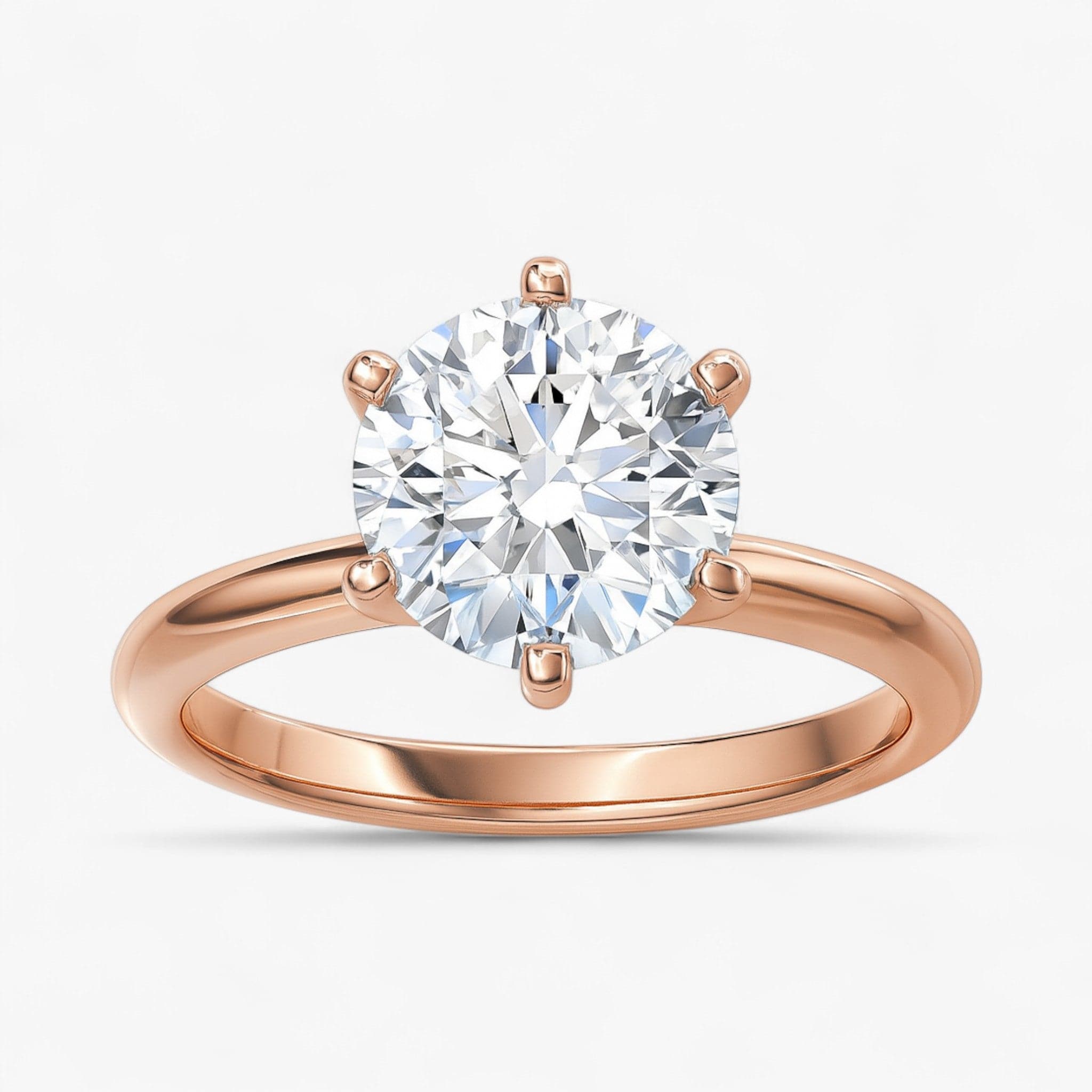 The Classic 6-Prong Engagement Ring | Round