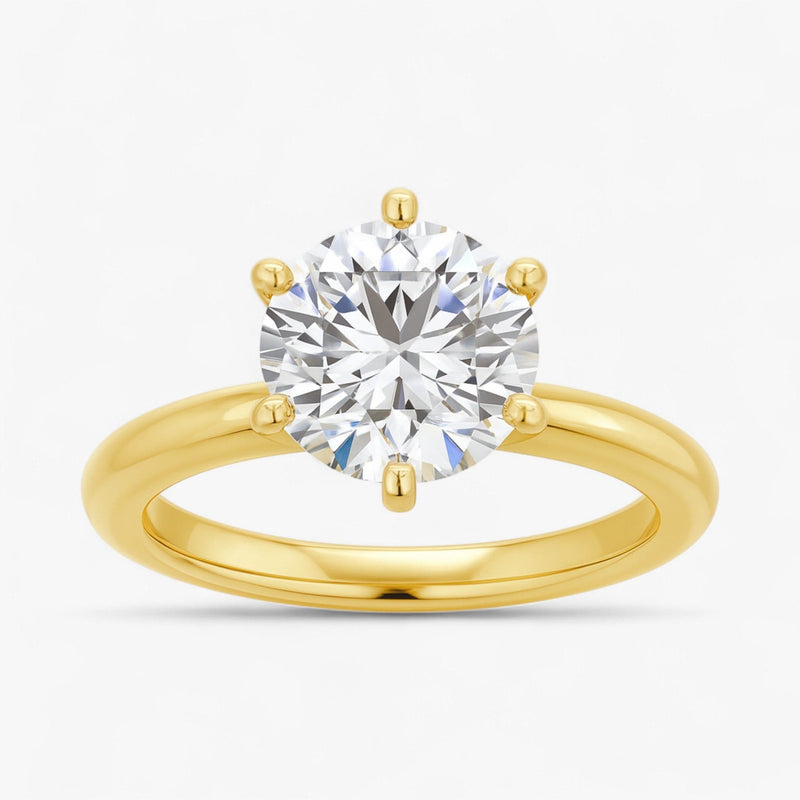 The Classic 6-Prong Engagement Ring | Round