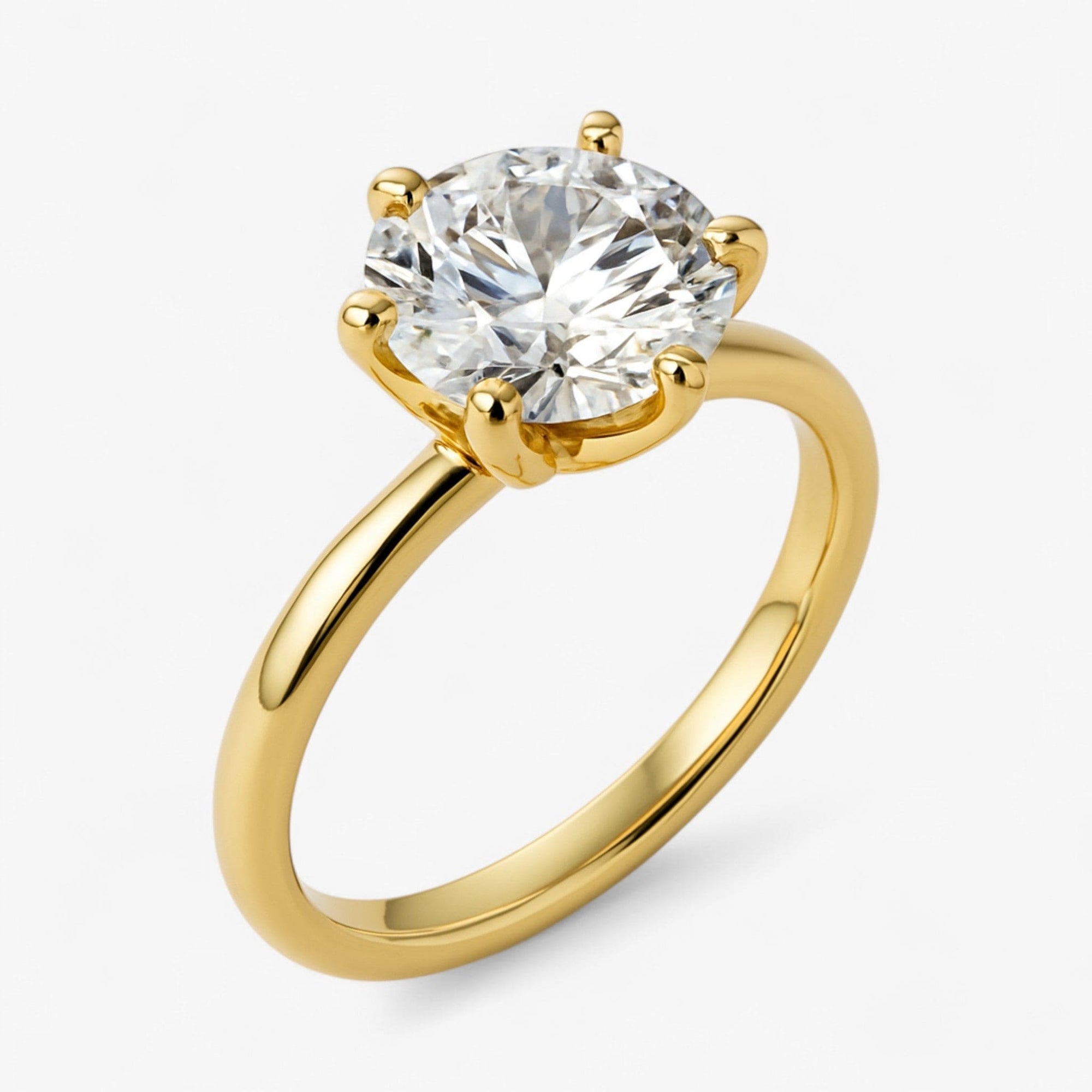 The Classic 6-Prong Engagement Ring | Round