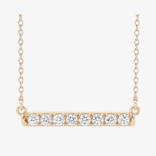 The Classic Diamond Bar Necklace