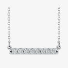 The Classic Diamond Bar Necklace