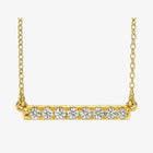 The Classic Diamond Bar Necklace