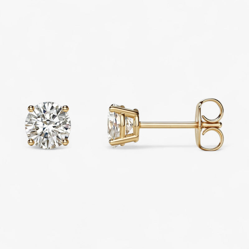 The Classic Diamond Stud Earrings