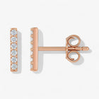The Pave Bar Earrings