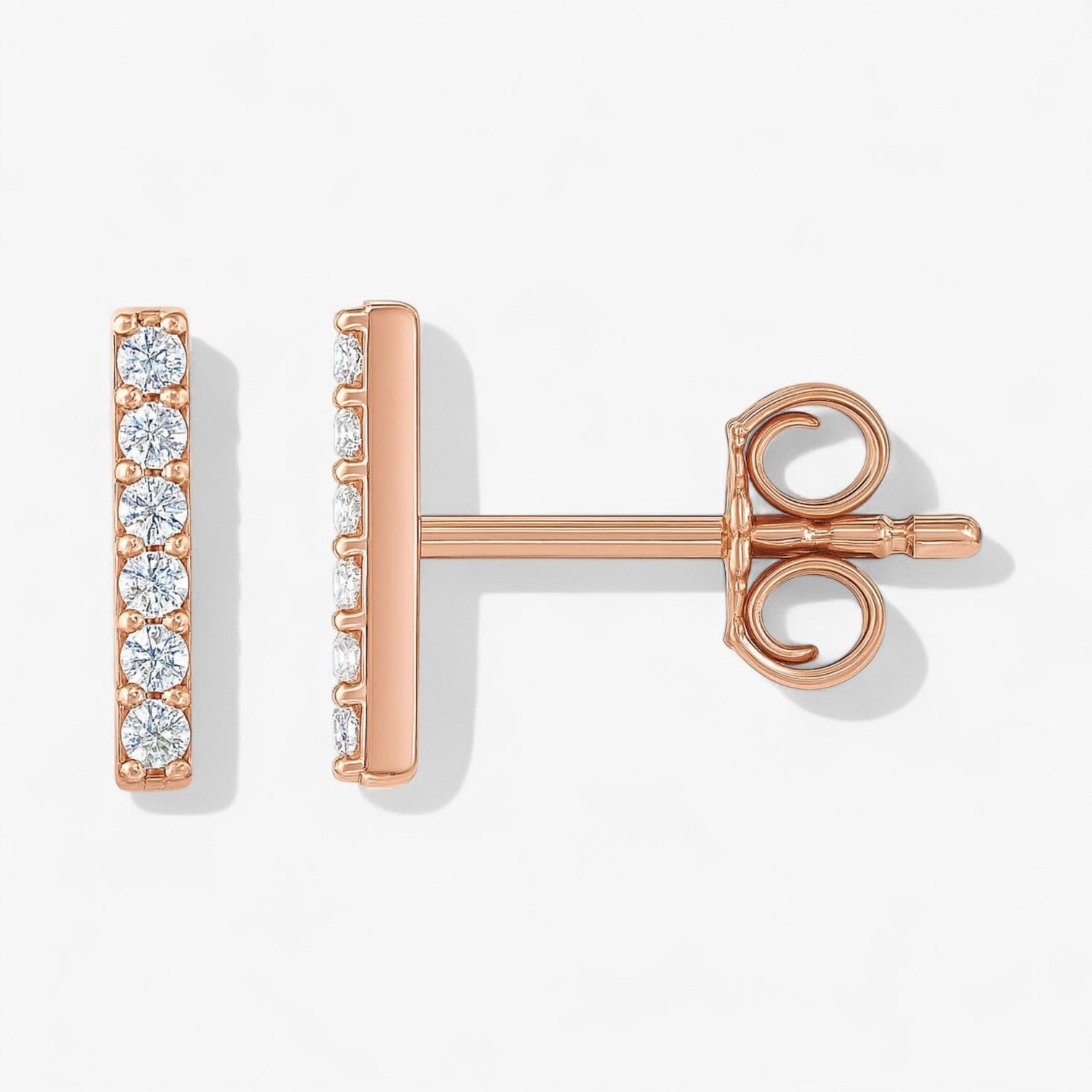 The Pave Bar Earrings