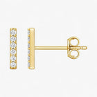 The Pave Bar Earrings