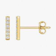 The Pave Bar Earrings