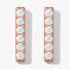 The Pave Bar Earrings
