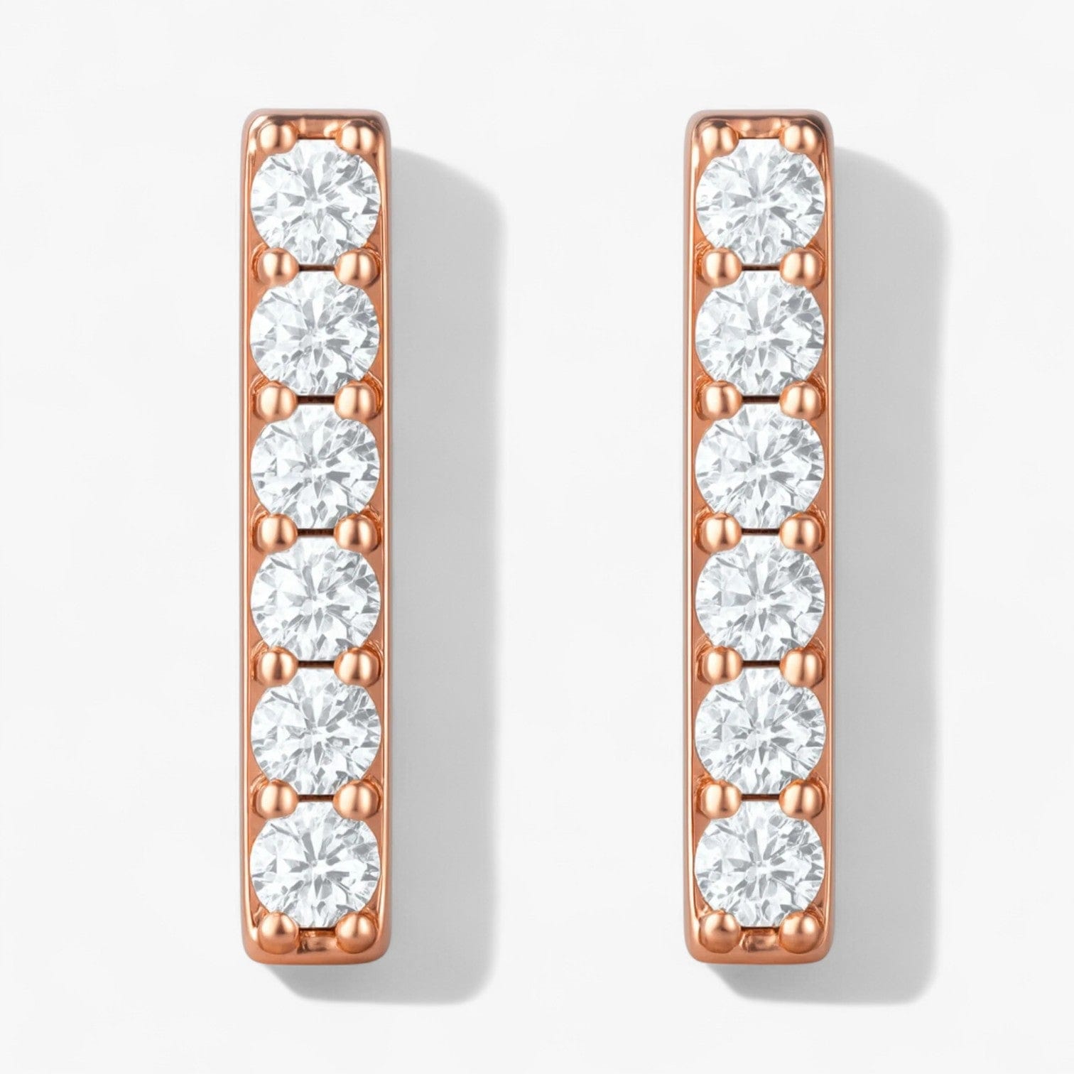 The Pave Bar Earrings