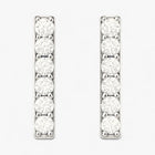 The Pave Bar Earrings