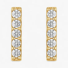 The Pave Bar Earrings