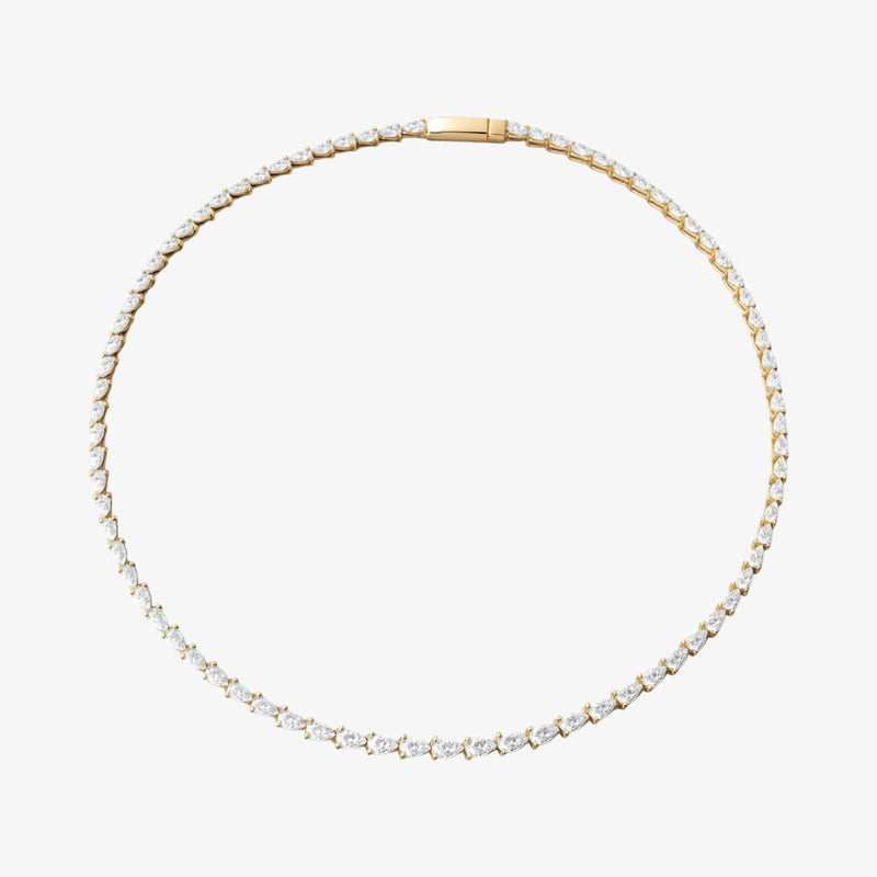 The Pear Tennis Necklace