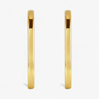 The Oval Hoop Earrings
