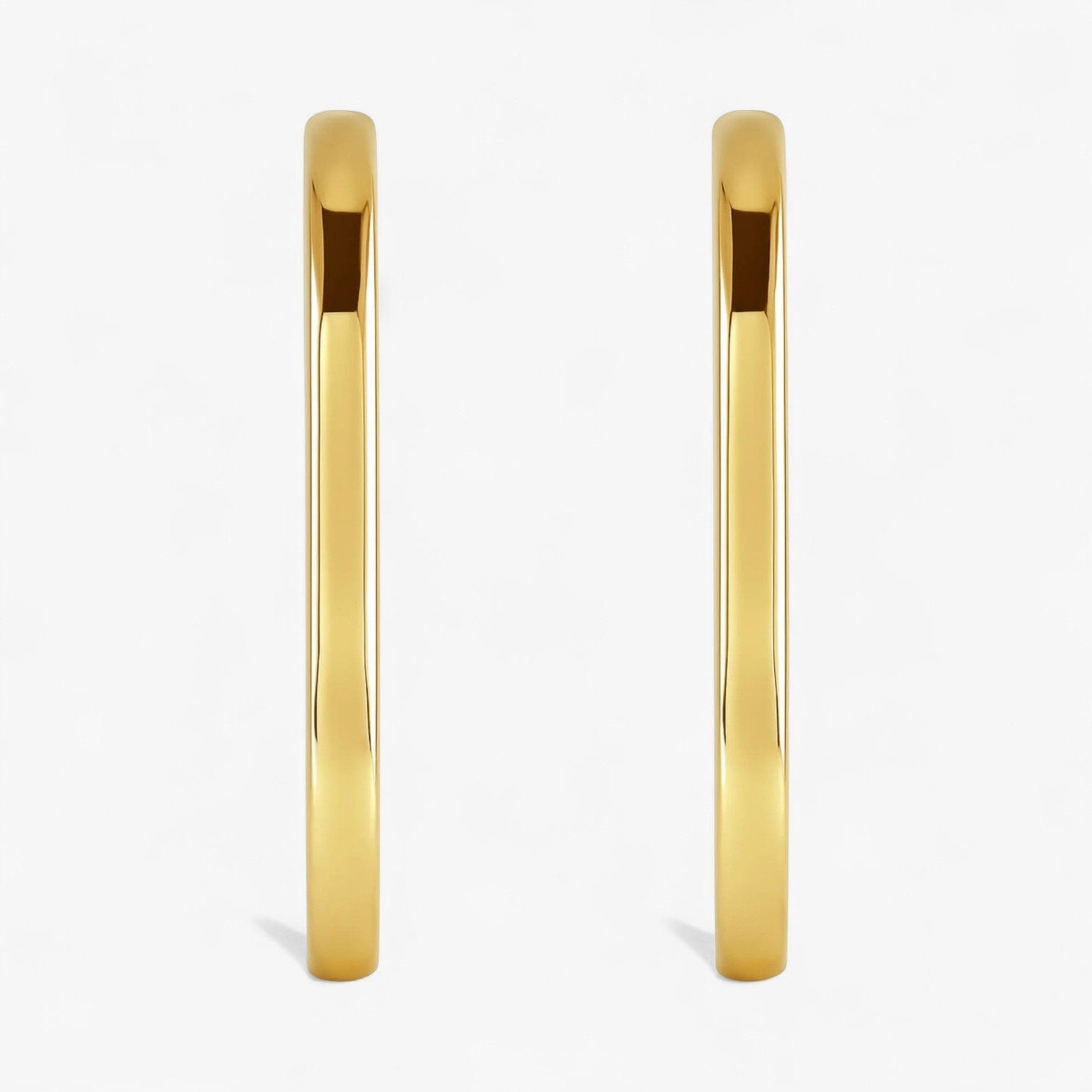 The Oval Hoop Earrings