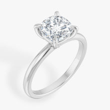 The Timeless Solitaire Engagement Ring | Cushion