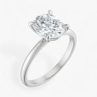 The Timeless Solitaire Engagement Ring | Oval
