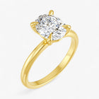 The Timeless Solitaire Engagement Ring | Oval