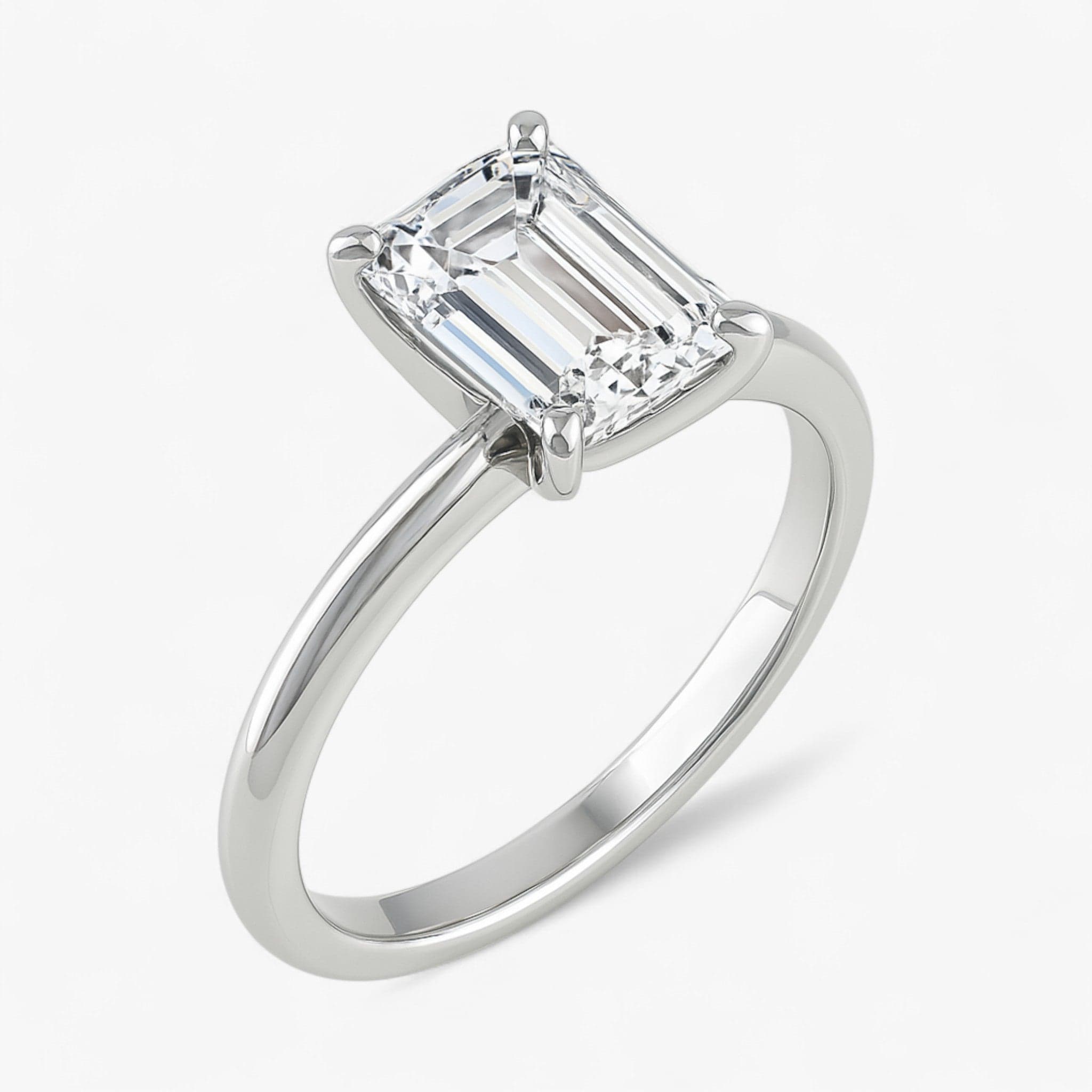 The Classic 6-Prong Engagement Ring | Emerald